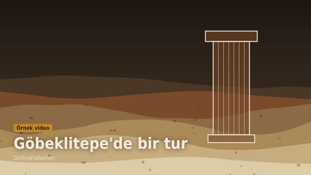 Göbeklitepe'de bir tur: T biçimli dikilitaşlar